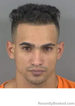 Mugshot of Aldrey Zaraterojas booked in Collier County, Florida on September 1, 2026