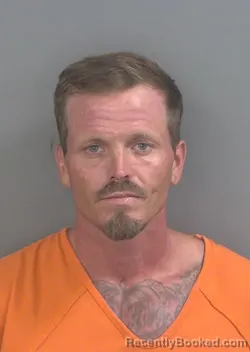 Mugshot of Shaun Hunter Shirey booked in Collier County, Florida on September 1, 2026