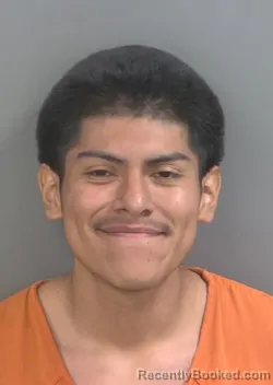 Mugshot of Giovanni Perez booked in Collier County, Florida on September 3, 2026