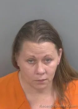 Mugshot of Allison Kaye Vanhorn booked in Collier County, Florida on September 3, 2026