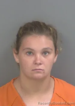 Mugshot of Tessa Jean Thomas booked in Collier County, Florida on September 3, 2026
