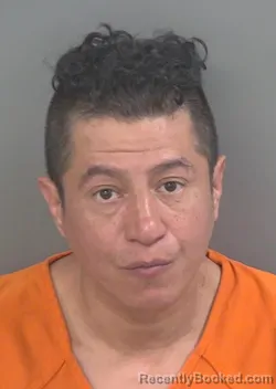 Mugshot of Olvis Carranza-Perales booked in Collier County, Florida on September 4, 2026