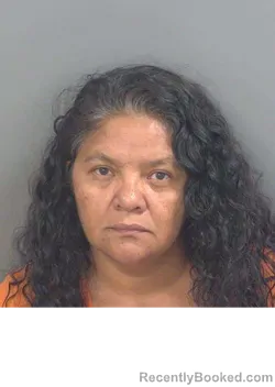 Mugshot of Juana Isabel Espinozaaguirre booked in Collier County, Florida on September 5, 2026