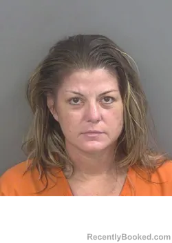 Mugshot of Stephanie Peckseabury booked in Collier County, Florida on September 5, 2026