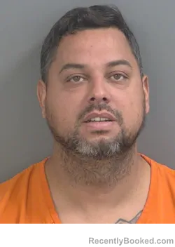 Mugshot of Jose Rafael Serrano-Meelendez booked in Collier County, Florida on September 6, 2026