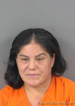 Mugshot of Eugenia Angelesgomez booked in Collier County, Florida on September 8, 2026