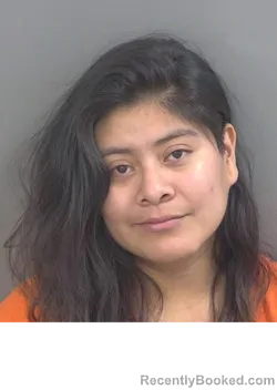 Mugshot of Leah Mariela Mccardle booked in Collier County, Florida on September 12, 2026