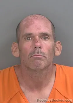 Mugshot of David Robert Bieberich booked in Collier County, Florida on October 1, 2026