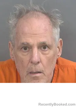 Mugshot of Jeffrey Burton Zanger booked in Collier County, Florida on October 22, 2026