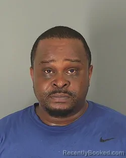 Mugshot of TRAVIS HARRISON booked in Spartanburg County, South Carolina on March 9, 2026