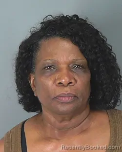 Mugshot of GLORIA HILL booked in Spartanburg County, South Carolina on March 12, 2026