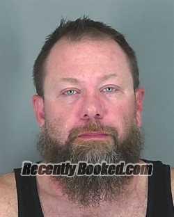 Booking photo from Spartanburg County, South Carolina