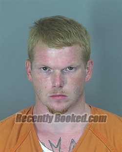 Booking photo from Spartanburg County, South Carolina