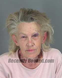 Booking photo from Spartanburg County, South Carolina