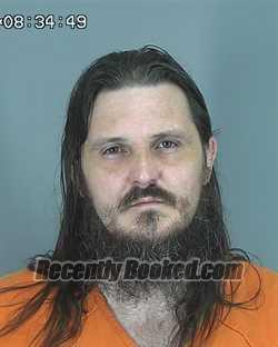 Booking photo from Spartanburg County, South Carolina