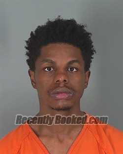 Booking photo from Spartanburg County, South Carolina
