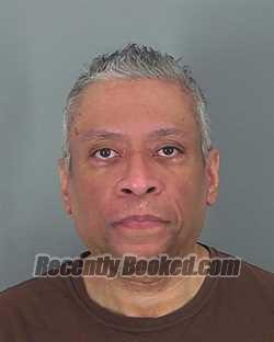 Booking photo from Spartanburg County, South Carolina