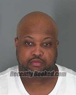Booking photo from Spartanburg County, South Carolina