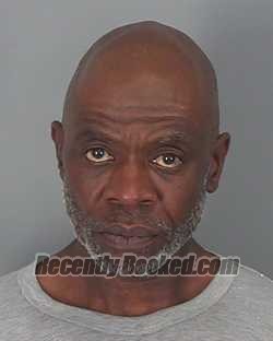 Booking photo from Spartanburg County, South Carolina