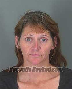 Booking photo from Spartanburg County, South Carolina