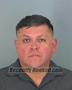 Booking photo from Spartanburg County, South Carolina