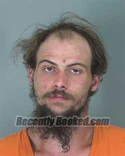 Booking photo from Spartanburg County, South Carolina