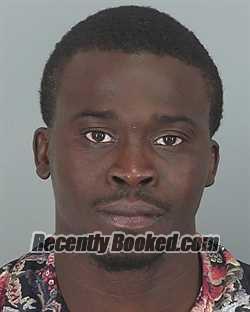 Booking photo from Spartanburg County, South Carolina