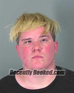 Booking photo from Spartanburg County, South Carolina