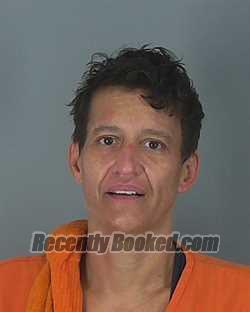 Booking photo from Spartanburg County, South Carolina