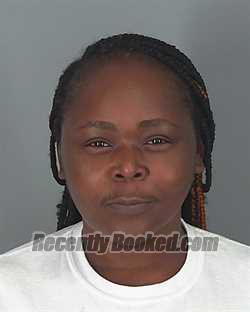 Booking photo from Spartanburg County, South Carolina