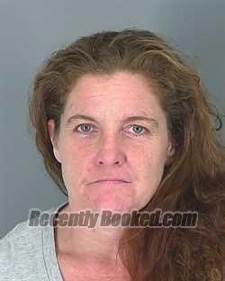 Booking photo from Spartanburg County, South Carolina