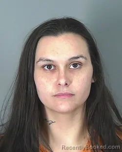 Booking photo from Spartanburg County, South Carolina