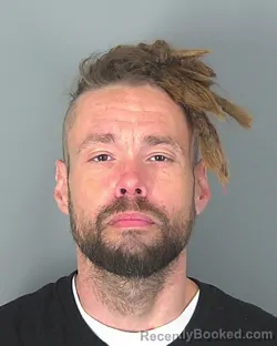 Booking photo from Spartanburg County, South Carolina