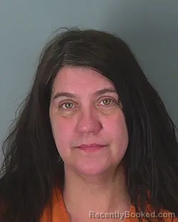 Booking photo from Spartanburg County, South Carolina