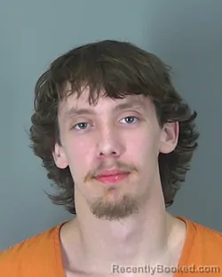 Booking photo from Spartanburg County, South Carolina