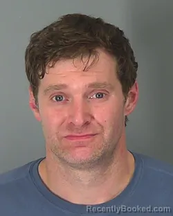 Booking photo from Spartanburg County, South Carolina