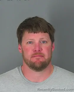 Booking photo from Spartanburg County, South Carolina