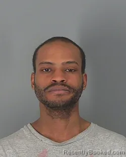 Booking photo from Spartanburg County, South Carolina