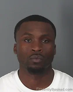 Booking photo from Spartanburg County, South Carolina