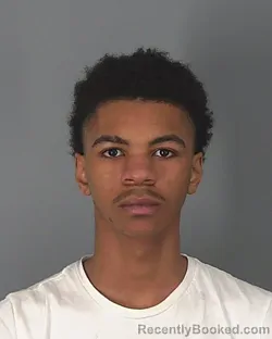 Booking photo from Spartanburg County, South Carolina