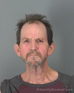 Booking photo from Spartanburg County, South Carolina