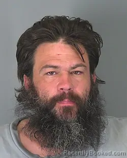 Booking photo from Spartanburg County, South Carolina