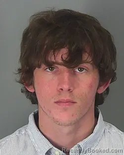 Booking photo from Spartanburg County, South Carolina