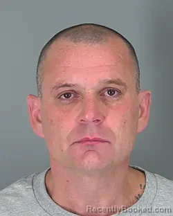 Booking photo from Spartanburg County, South Carolina