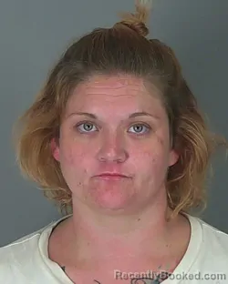 Booking photo from Spartanburg County, South Carolina