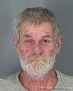 Booking photo from Spartanburg County, South Carolina