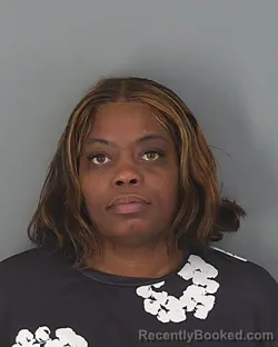 Mugshot of RONTERIA SPENCER