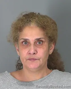 Mugshot of LINDA HASKIN booked in Spartanburg County, South Carolina on March 6, 2026