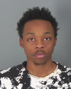 Mugshot of ADRAVIUS JETER booked in Spartanburg County, South Carolina on March 6, 2026