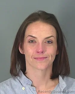 Mugshot of COURTNEY CUTTING booked in Spartanburg County, South Carolina on March 6, 2026